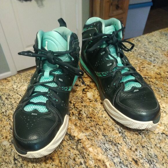 2013 Nike Jordan Phase 23 Hoop 2 (602671-331) Green Basketball Sneakers Sz 11.5 - Picture 2 of 12